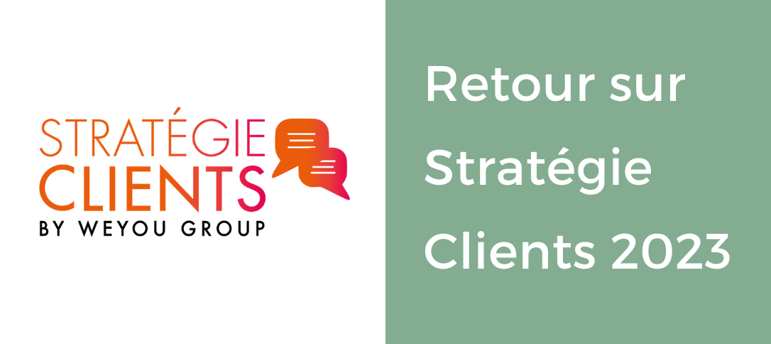 Logo strategie clients pour illustrer l'article sur l'évènement de la relation client à Paris