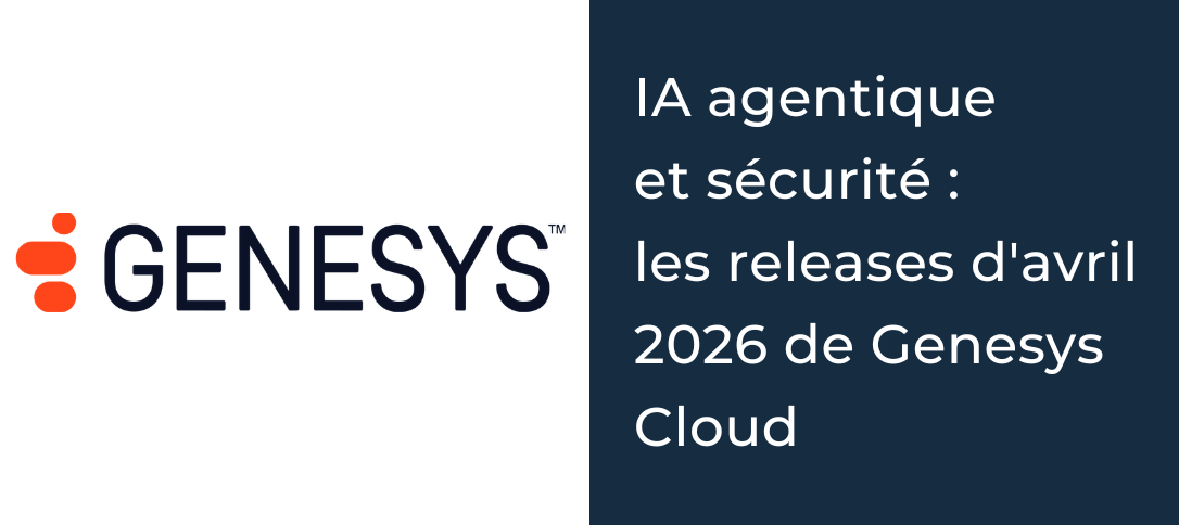 Les dernières nouveautés de Genesys Cloud à Avril 2026